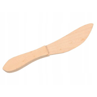 NOŻYK DO MASŁA DREWNIANY Z RĄCZKĄ Z NAKŁADKAMI