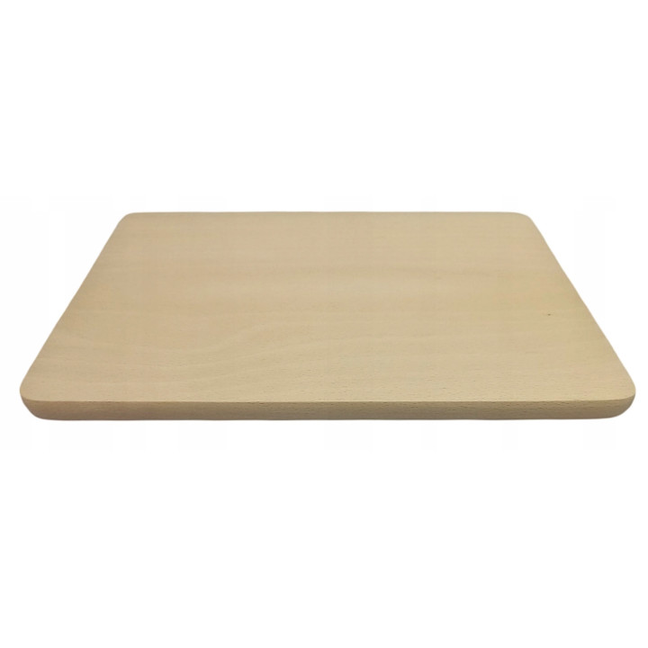 Duża deska do krojenia taca drewniana prostokątna 30X20 cm lite drewno buk