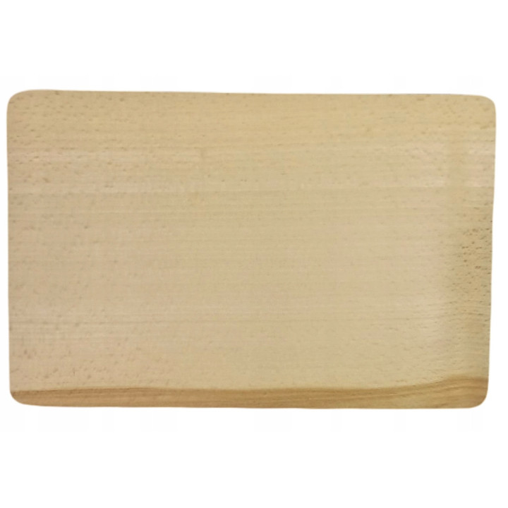 Duża deska do krojenia taca drewniana prostokątna 30X20 cm lite drewno buk