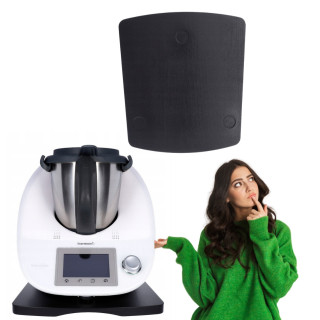 PODSTAWKA DESKA POD THERMOMIX TERMOMIX TM6 TM5 DREWNO CZARNA BUKOWE POLSKIE